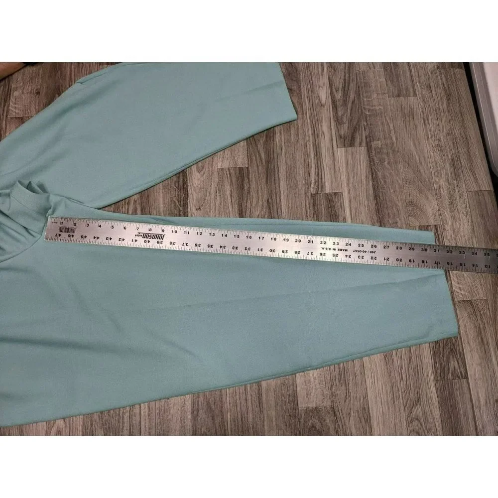 (3/$35) Dressbarn‎ Womens Plus Size 24W Teal Pull On Elastic Waist Pants